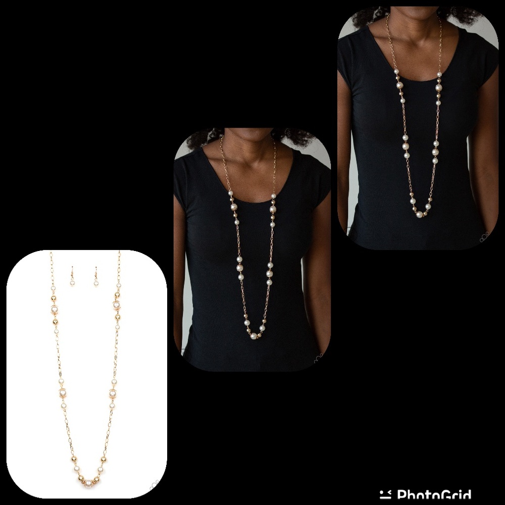 Necklace and earring set